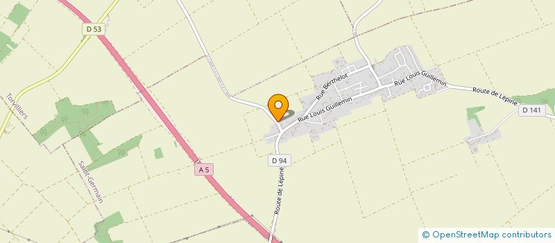 localisation de l'entreprise MONSIEUR JEAN DEBURE  SAINT-GERMAIN