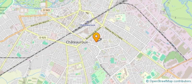 localisation de l'entreprise MONSIEUR JEAN DEBUS à CHATEAUROUX