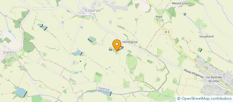 localisation de l'entreprise MONSIEUR JEAN DECHAMPS  LE CAUSE