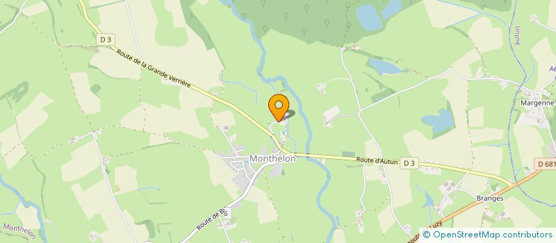 localisation de l'entreprise MONSIEUR JEAN DECHAUME  LA CELLE-EN-MORVAN