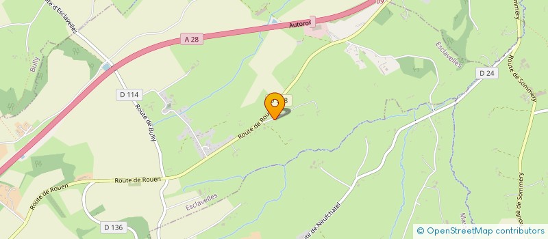 localisation de l'entreprise MONSIEUR JEAN DECHAUX  SAINT-SAIRE