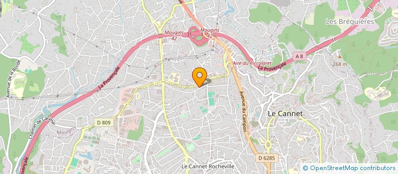 localisation de l'entreprise MONSIEUR JEAN DECK à LE CANNET