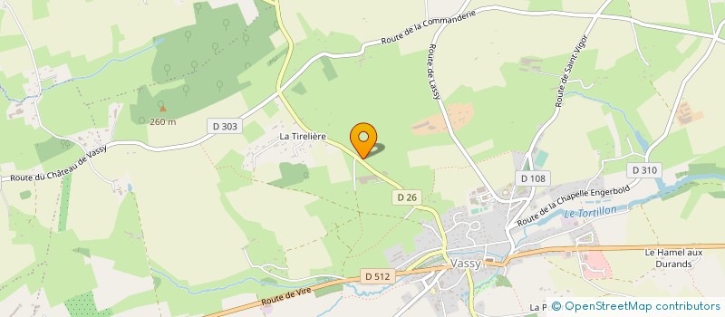 localisation de l'entreprise MONSIEUR JEAN DECLAIS à VALDALLIERE
