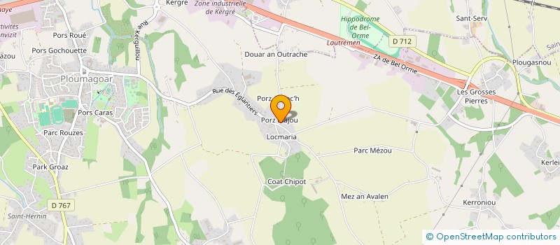 localisation de l'entreprise MONSIEUR JEAN DECONINCK à PLOUMAGOAR