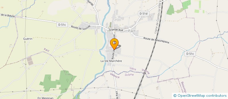 localisation de l'entreprise MONSIEUR JEAN DEDINGER  PACT