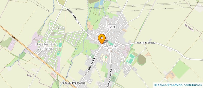 localisation de l'entreprise MONSIEUR JEAN DEFEVER à VERMELLES