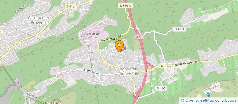 localisation de l'entreprise MONSIEUR JEAN DEFFRASNES  ROQUEFORT-LA-BEDOULE