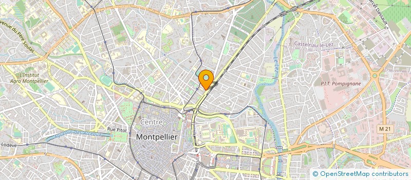 localisation de l'entreprise MONSIEUR JEAN DEFORT à MONTPELLIER