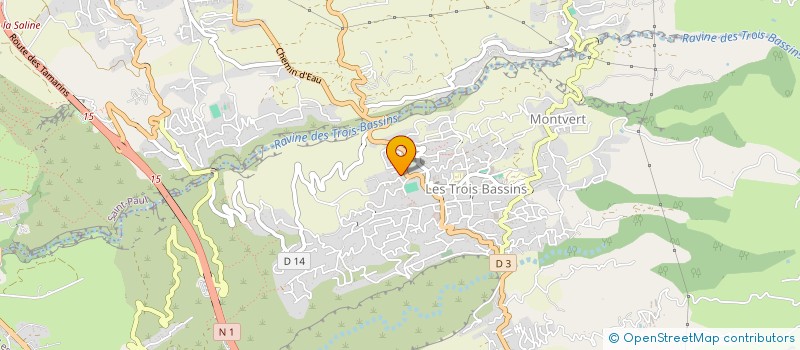 localisation de l'entreprise MONSIEUR JEAN DEFOSSE  LES TROIS-BASSINS