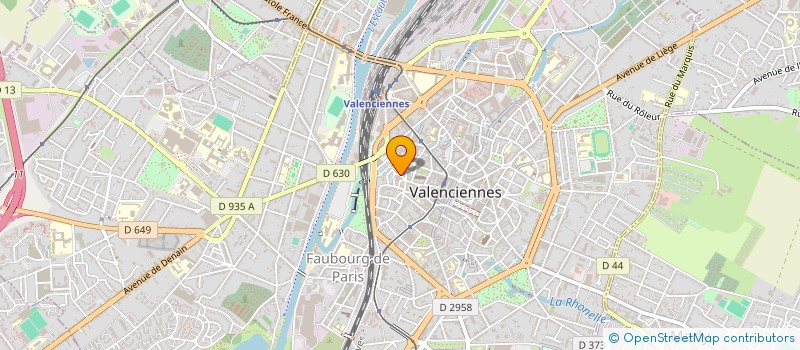 localisation de l'entreprise MONSIEUR JEAN DEFOSSEZ  VALENCIENNES