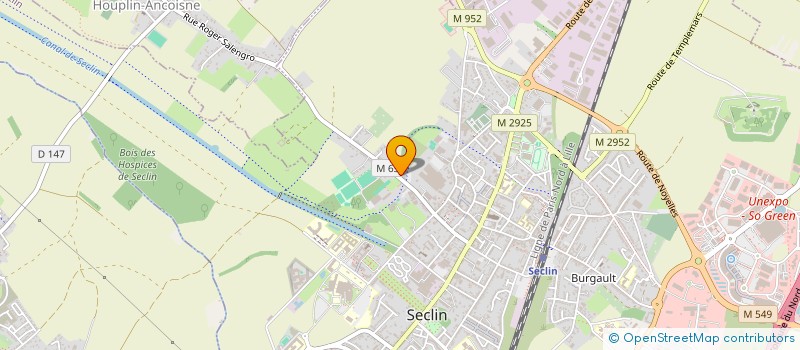 localisation de l'entreprise MONSIEUR JEAN DEFRETIN à SECLIN