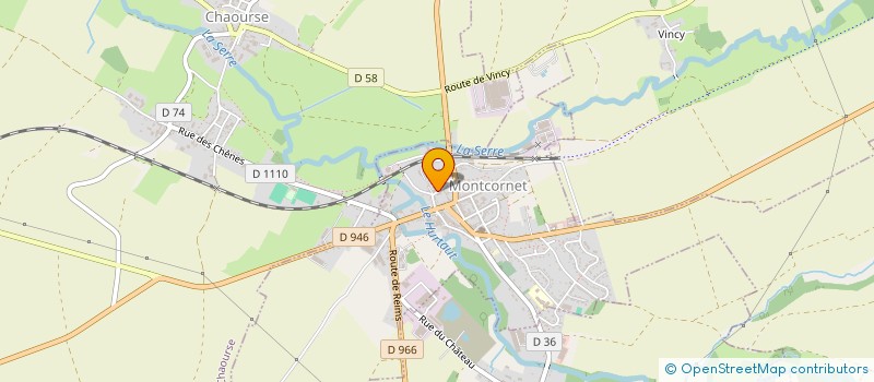 localisation de l'entreprise MONSIEUR JEAN DEFROIDMONT à MONTCORNET