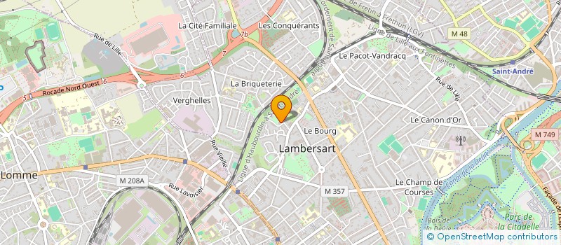 localisation de l'entreprise MONSIEUR JEAN DEFROYENNE à LAMBERSART