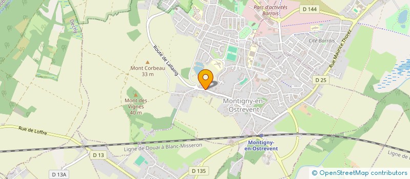 localisation de l'entreprise MONSIEUR JEAN DEGOR à MONTIGNY-EN-OSTREVENT