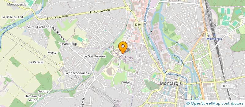 localisation de l'entreprise MONSIEUR JEAN DEGRE à CHALETTE-SUR-LOING