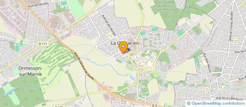 localisation de l'entreprise MONSIEUR JEAN DEHAYS  LA QUEUE-EN-BRIE