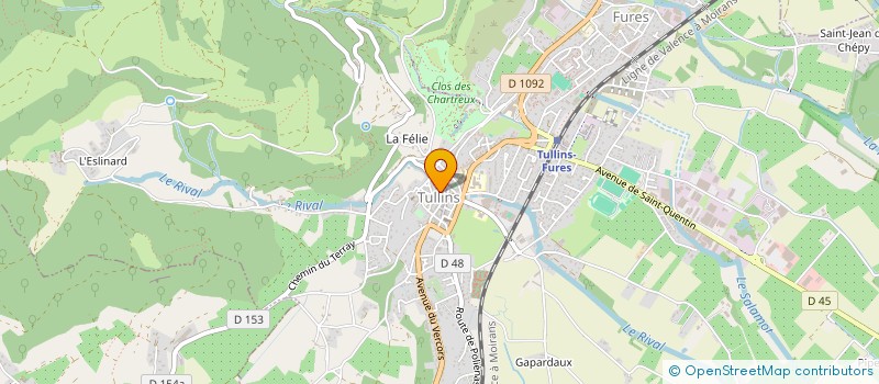 localisation de l'entreprise MONSIEUR JEAN DEL GROSSO à TULLINS