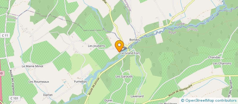 localisation de l'entreprise MONSIEUR JEAN DELABRE à VAL-DE-LIVENNE