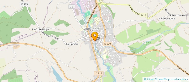 localisation de l'entreprise MONSIEUR JEAN DELACOUR à VIMOUTIERS