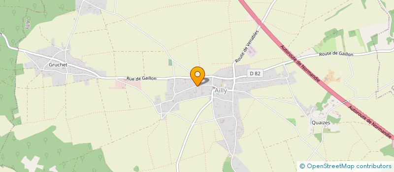 localisation de l'entreprise MONSIEUR JEAN DELACOUR  AILLY