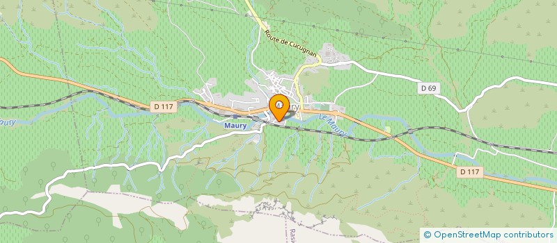 localisation de l'entreprise MONSIEUR JEAN DELACOURT  MAURY