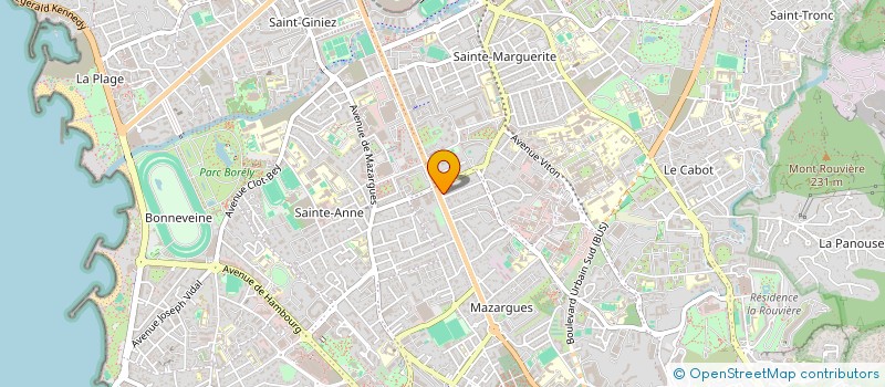 localisation de l'entreprise MONSIEUR JEAN DELAGE à MARSEILLE