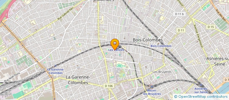 localisation de l'entreprise MONSIEUR JEAN DELAGE à LA GARENNE-COLOMBES