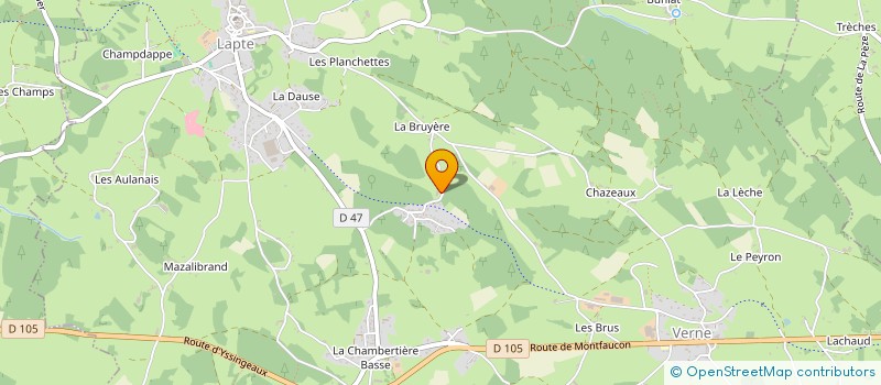 localisation de l'entreprise MONSIEUR JEAN DELAIGUE  ARAULES