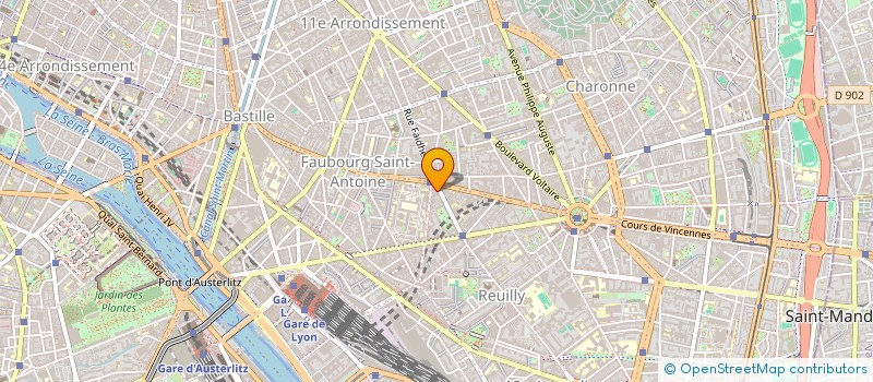 localisation de l'entreprise MONSIEUR JEAN DELANOUE  PARIS