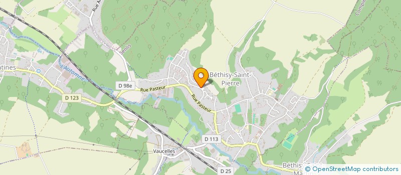 localisation de l'entreprise MONSIEUR JEAN DELAPORTE  BETHISY-SAINT-PIERRE