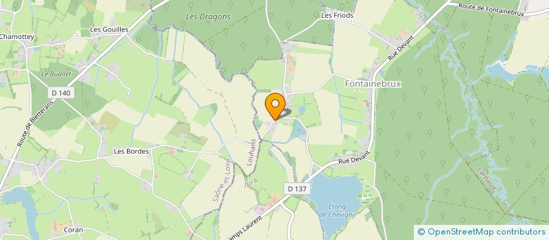 localisation de l'entreprise MONSIEUR JEAN DELARCHE  FONTAINEBRUX