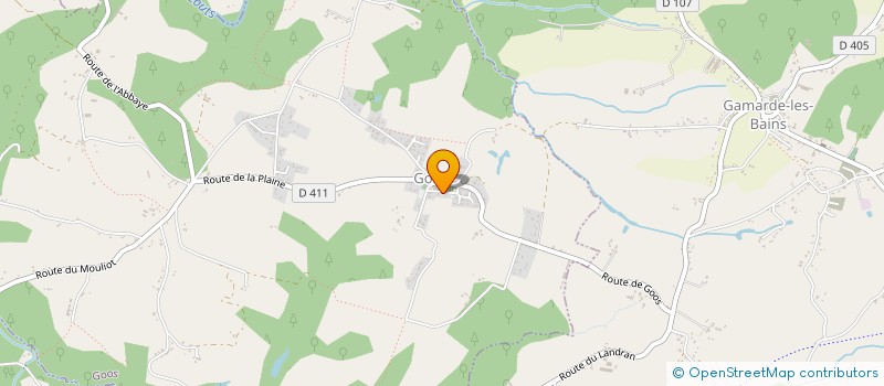 localisation de l'entreprise MONSIEUR JEAN DELAS  GOOS