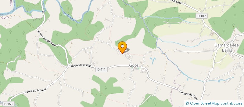 localisation de l'entreprise MONSIEUR JEAN DELAS  GOOS