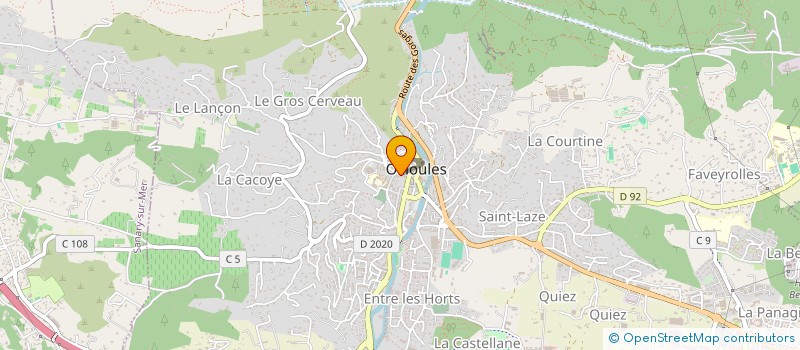 localisation de l'entreprise MONSIEUR JEAN DELAUBIER à AJACCIO