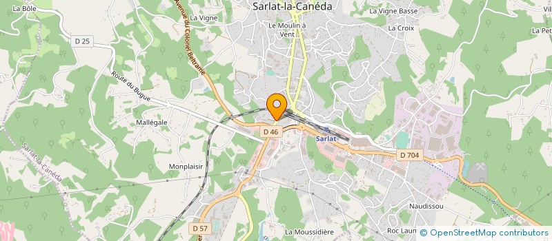 localisation de l'entreprise MONSIEUR JEAN DELAUNE à SARLAT-LA-CANEDA