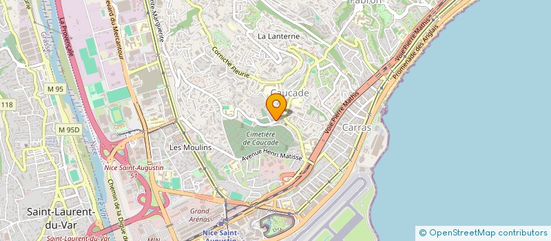 localisation de l'entreprise MONSIEUR JEAN DELAWARDE à NICE