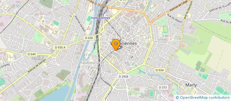 localisation de l'entreprise MONSIEUR JEAN DELBECQ  VALENCIENNES