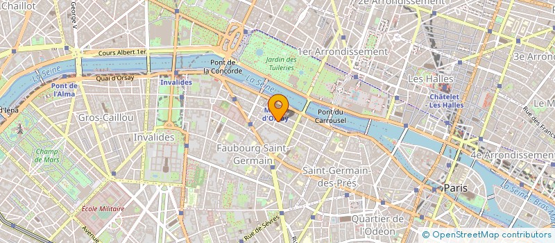 localisation de l'entreprise MONSIEUR JEAN DELBES  PARIS