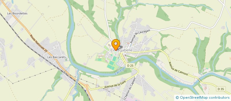 localisation de l'entreprise MONSIEUR JEAN DELCASSE à CINTEGABELLE
