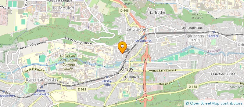 localisation de l'entreprise MONSIEUR JEAN DELCHER à ORSAY