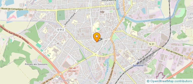 localisation de l'entreprise MONSIEUR JEAN DELCOUR à SOISSONS