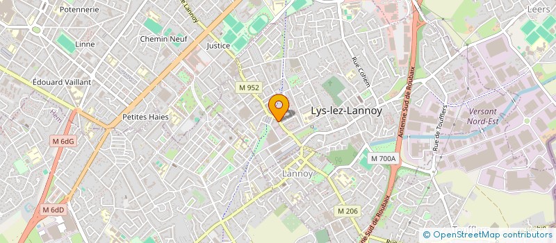 localisation de l'entreprise MONSIEUR JEAN DELEBARRE à LYS-LEZ-LANNOY