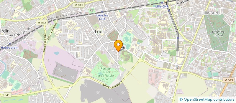 localisation de l'entreprise MONSIEUR JEAN DELEBARRE  LOOS