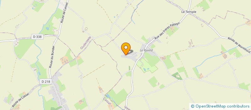 localisation de l'entreprise MONSIEUR JEAN DELECLUSE  STEENVOORDE