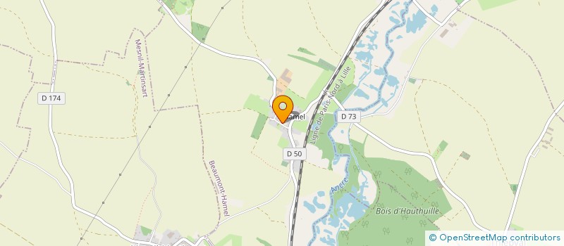 localisation de l'entreprise MONSIEUR JEAN DELEPOUVE  THIEPVAL