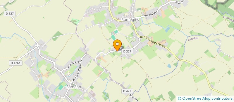 localisation de l'entreprise MONSIEUR JEAN DELESALLE  RUMEGIES