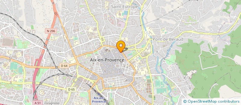 localisation de l'entreprise MONSIEUR JEAN DELESTRET à AIX-EN-PROVENCE