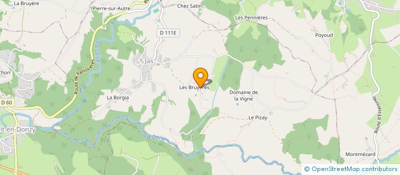localisation de l'entreprise MONSIEUR JEAN DELEURENCE à PONCINS