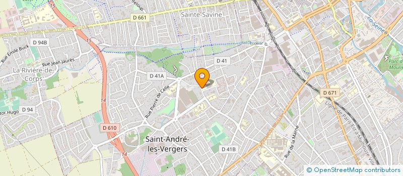 localisation de l'entreprise MONSIEUR JEAN DELFOSSE à SAINT-ANDRE-LES-VERGERS