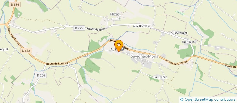 localisation de l'entreprise MONSIEUR JEAN DELHOM  SEYSSES-SAVES